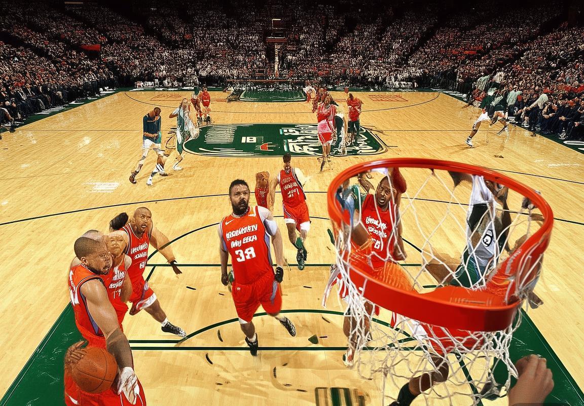 2008年NBA火箭对雄鹿巅峰对决：姚明与字母哥火花碰撞回顾